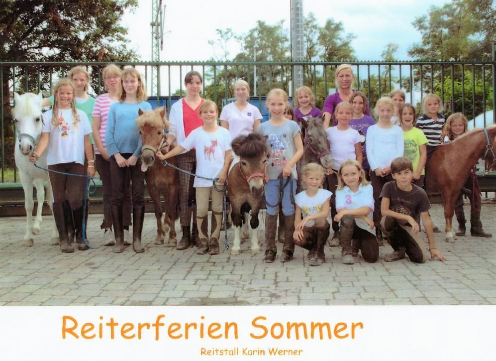 Sommer-Reiterferien in Bellheim in der Reitanlage Karin Werner (Pfalz) aus dem Jahr 2010